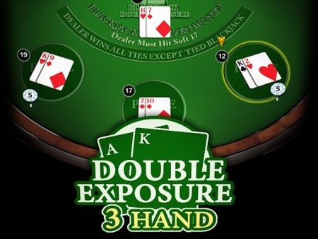 3BET Blackjack Double Exposure 3 Hand